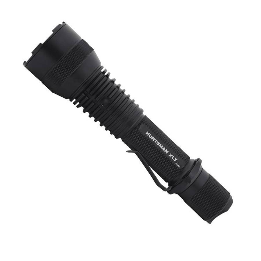 Powertac Huntsman XLT Kit 1200 Lumen 1000m Throw Rechargeable Tactical Flashlight