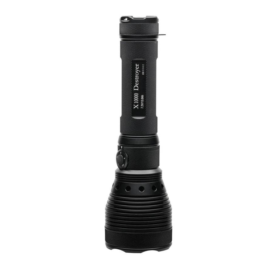 Powertac Destroyer X10K G2 9500LM 1400m Search Flashlight