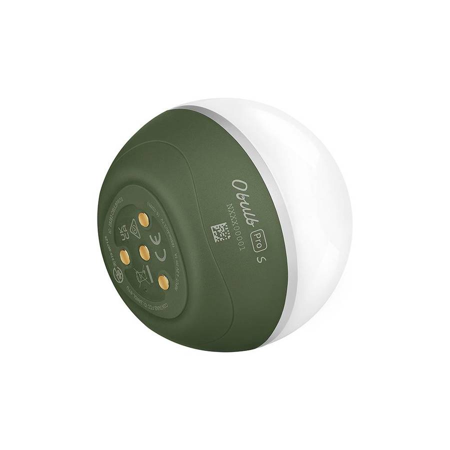 Olight Obulb Pro S 240 Lumen Rechargeable Multicolor LED Lantern with App
