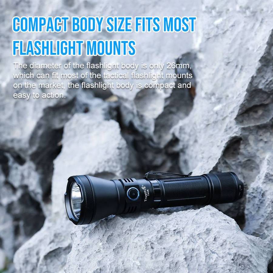 TrustFire T40R 1800 Lumens Tactical Flashlight with 550m Throw