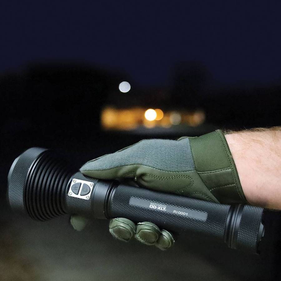 Powertac WATCHDOG-ODXLT 2300LM 1050m Multi-Color Spot/Flood Flashlight