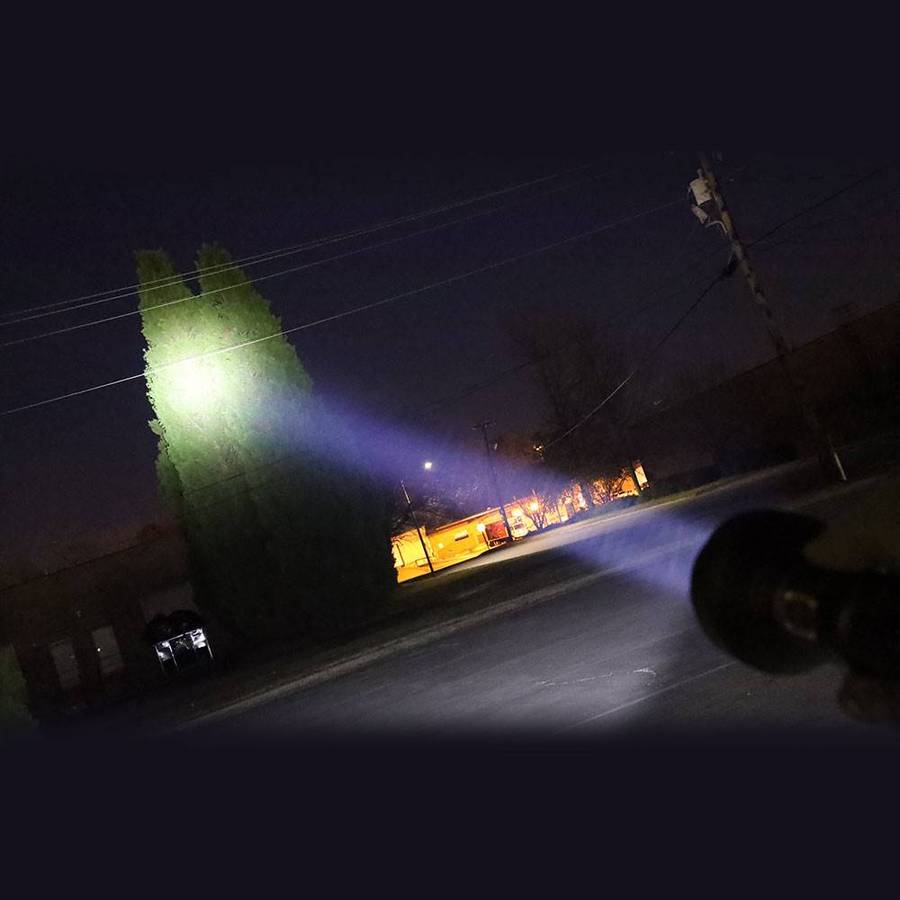 Powertac WATCHDOG-ODXLT 2300LM 1050m Multi-Color Spot/Flood Flashlight