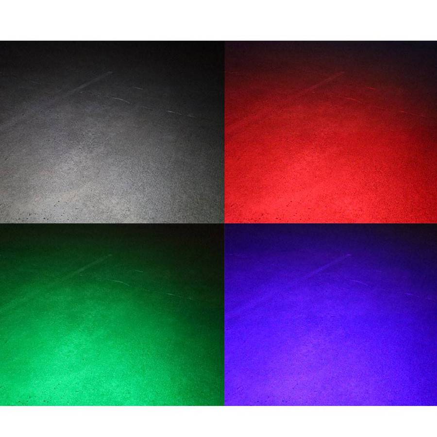 Powertac WATCHDOG-ODXLT 2300LM 1050m Multi-Color Spot/Flood Flashlight