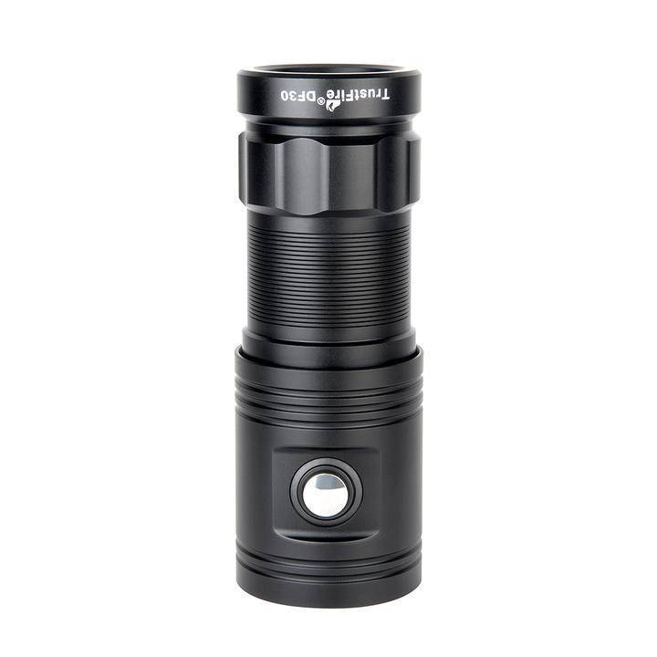 TrustFire DF30 2350 Lumen 101m SET with Charger Diving Photo Video Light