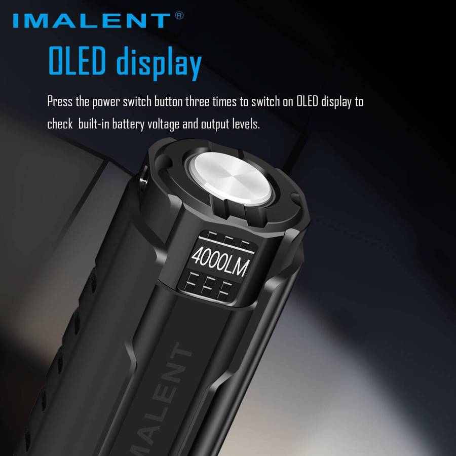 IMALENT LD70 4000 Lumen 203m EDC Flashlight -Red