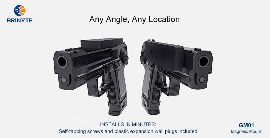 Brinyte GM01 Magnetic Mount for Firearms