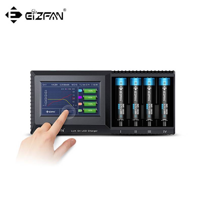 Eizfan Efan S4 Touch Screen LCD Intelligent Battery Charger