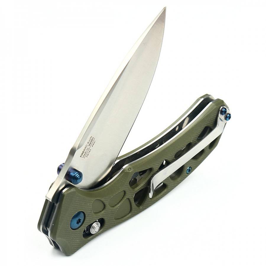 Firebird FB7631 440C Folding Knife G10 Handle 200mm EDC Tool