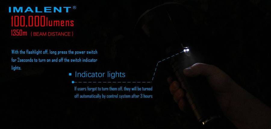 Imalent MS18 - 100 000 lumen