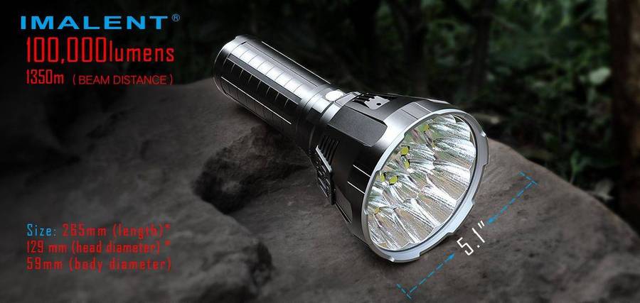Imalent MS18 - 100 000 lumen