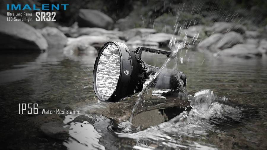 Imalent SR32 120000LM 2080m Throw Rechargeable Tactical Flashlight