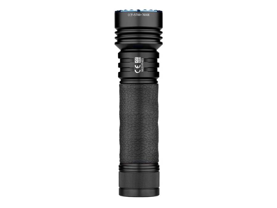Olight Seeker 4 Pro Rechargeable LED Flashlight - 4600 Lumens - Cool White - Includes 1 x 21700