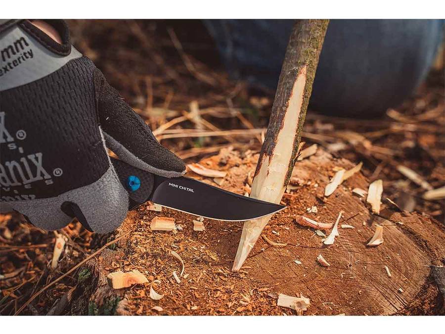 Olight Chital Mini Folding Knife G10 Handle D2 Blade Black