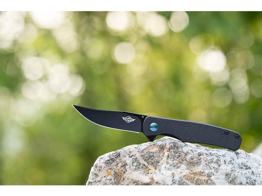 Olight Chital Mini Folding Knife G10 Handle D2 Blade Black