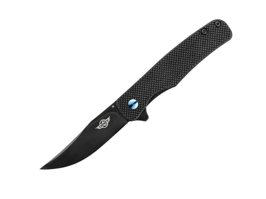 Olight Chital Folding Knife G10 Handle D2 Blade Black Oknife