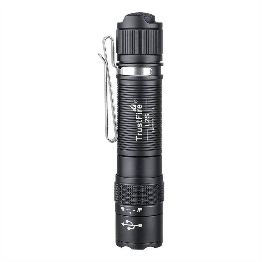 TrustFire L2S 1050 Lumens Tactical Flashlight with 175m Throw