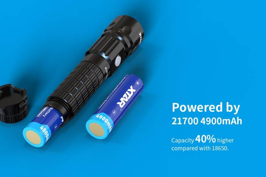 XTAR R30 1200lm Sports Flashlight Set for Outdoor Use