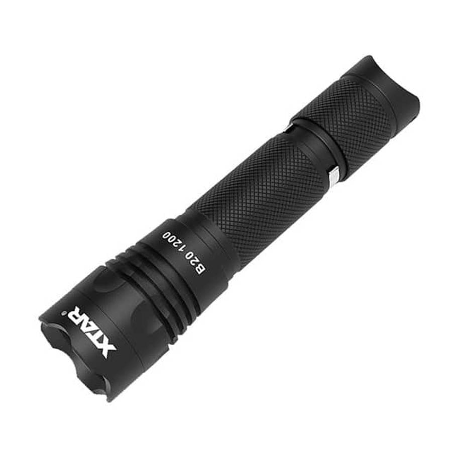 XTAR B20 1200LM 240m Throw Sports Flashlight Set Rechargeable