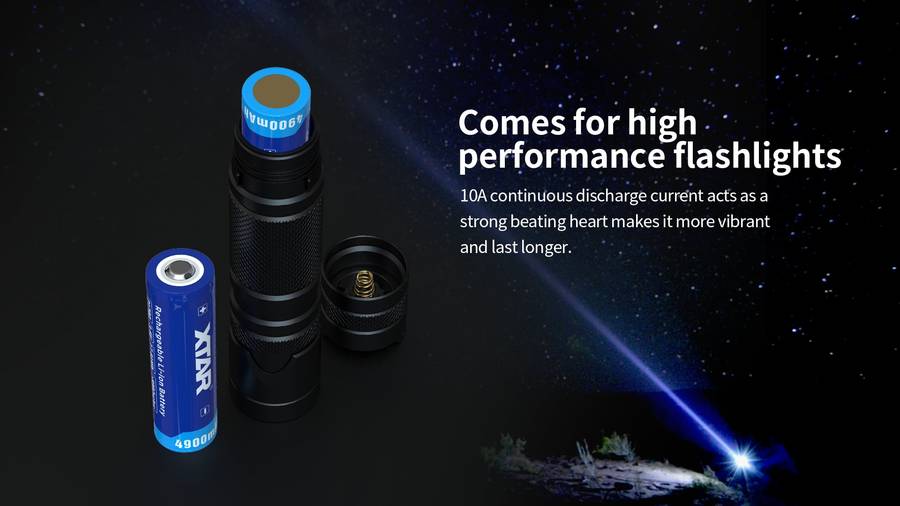 XTAR 21700 4900mAh 10A Battery