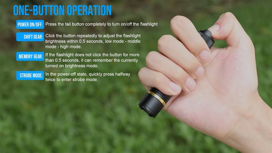 TrustFire L2S-SE 1050 Lumens Tactical Flashlight with 176m Throw
