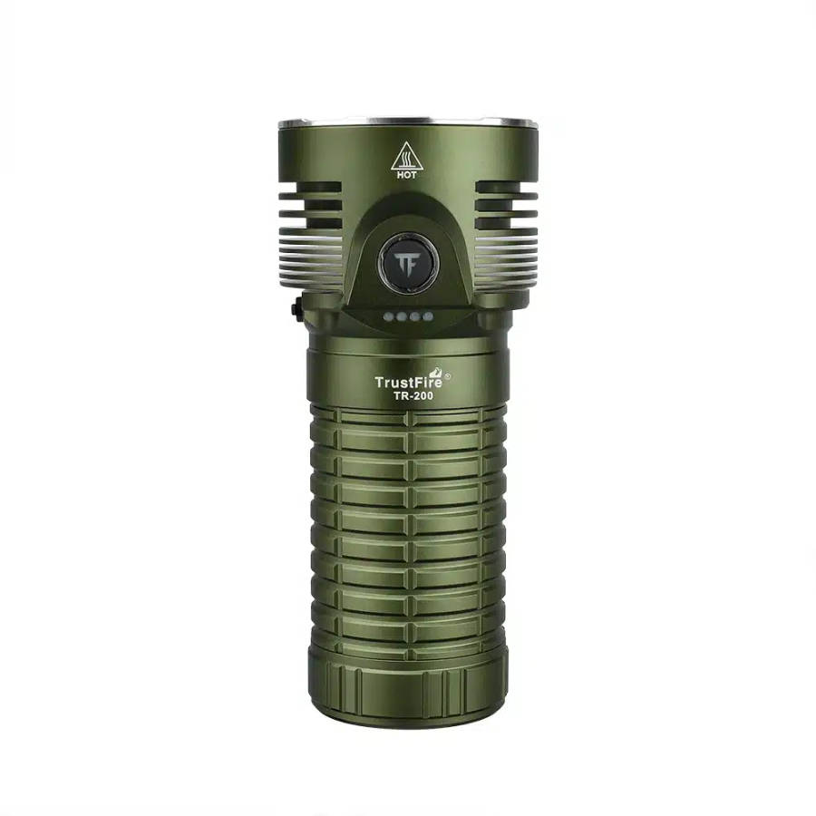 TrustFire TR-200 Flashlight - 20,000 Lumens, 500m Throw