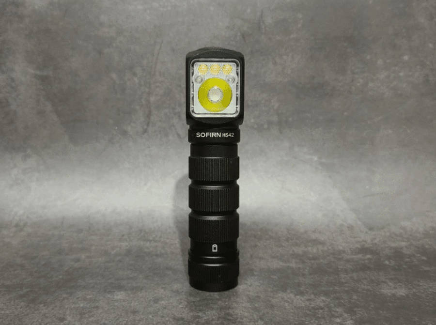 Sofirn HS42 2100 Lumen 176m Throw Rechargeable Headlamp with 18650 Battery