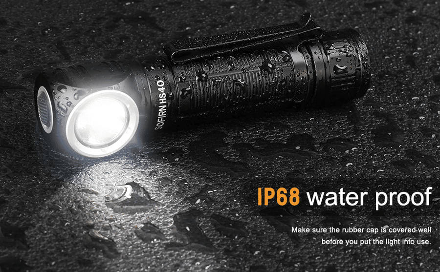 Sofirn HS40 2000 Lumen 175m Throw Rechargeable Headlamp with 18650 Battery