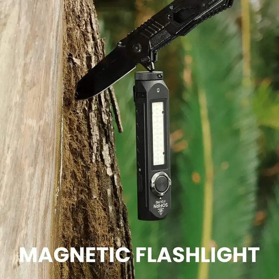 Sofirn IF24 Pro 1800 Lumen 340m Throw Rechargeable Flashlight with 18650 Battery