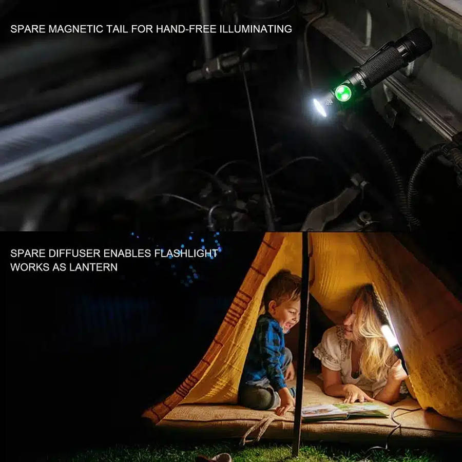 Sofirn SC31 Pro 2000 Lumen 255m Throw Rechargeable Flashlight with 18650 Battery