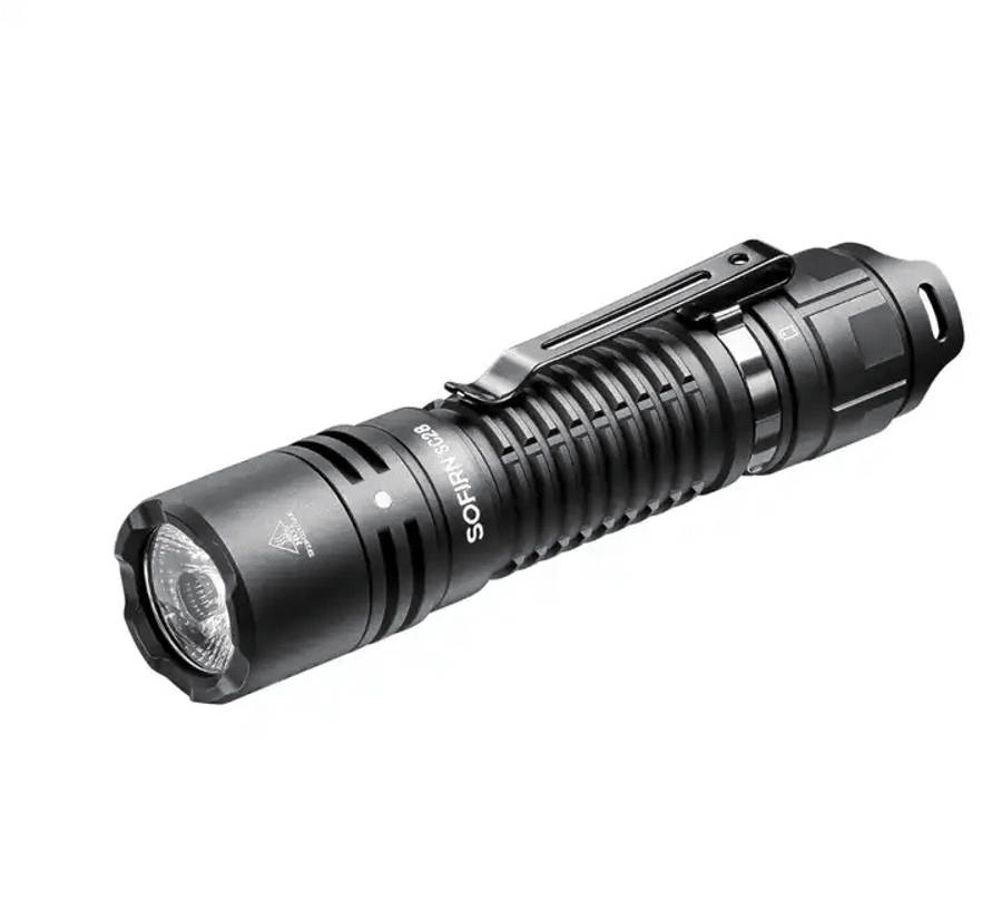 Sofirn SC28 2800 Lumen 223m Throw Rechargeable Flashlight with 21700 Battery