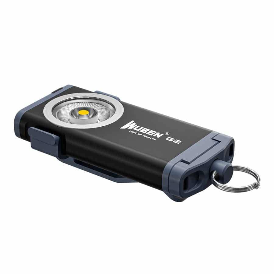 Wuben G2 500 Lumen 36m Throw Rechargeable LED EDC Keychain Flashlight