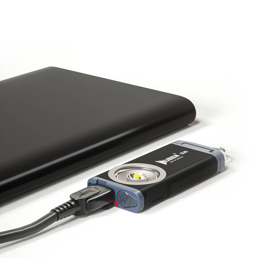 Wuben G2 500 Lumen 36m Throw Rechargeable LED EDC Keychain Flashlight