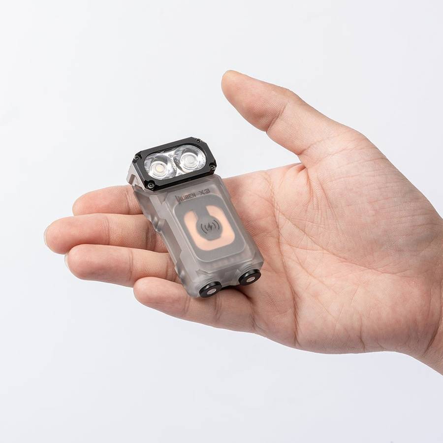 Wuben X3 with charging box 700 Lumen 102m Throw Rechargeable LED EDC Flashlight