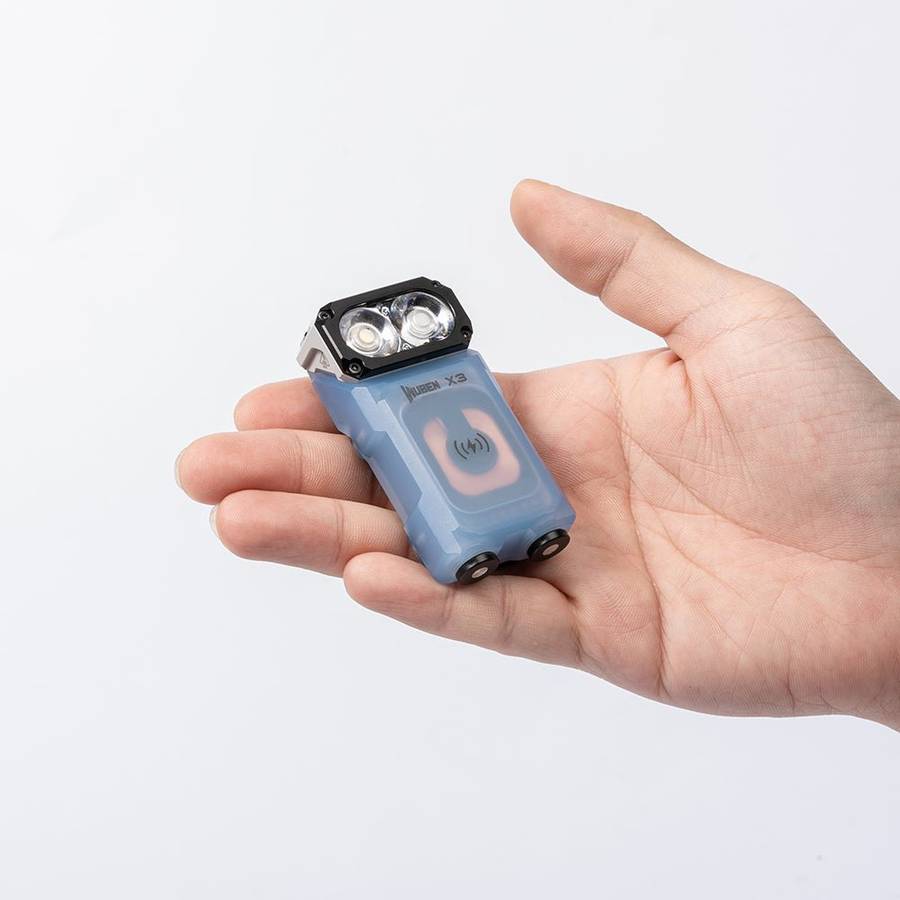 Wuben X3 with charging box 700 Lumen 102m Throw Rechargeable LED EDC Flashlight
