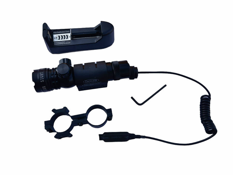 Velvo Bullseye Tactical Green Dot Laser Kit