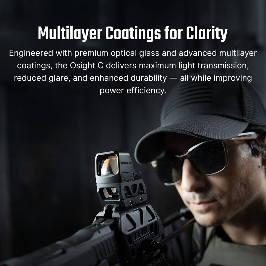Olight Osight C 3 MOA Red or Green Dot Sight with RMR Footprint