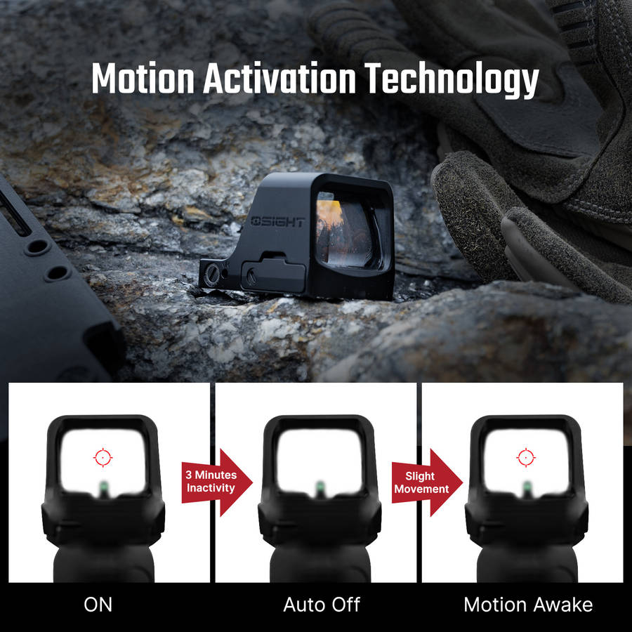 Olight Osight C 3 MOA Red or Green Dot Sight with RMR Footprint