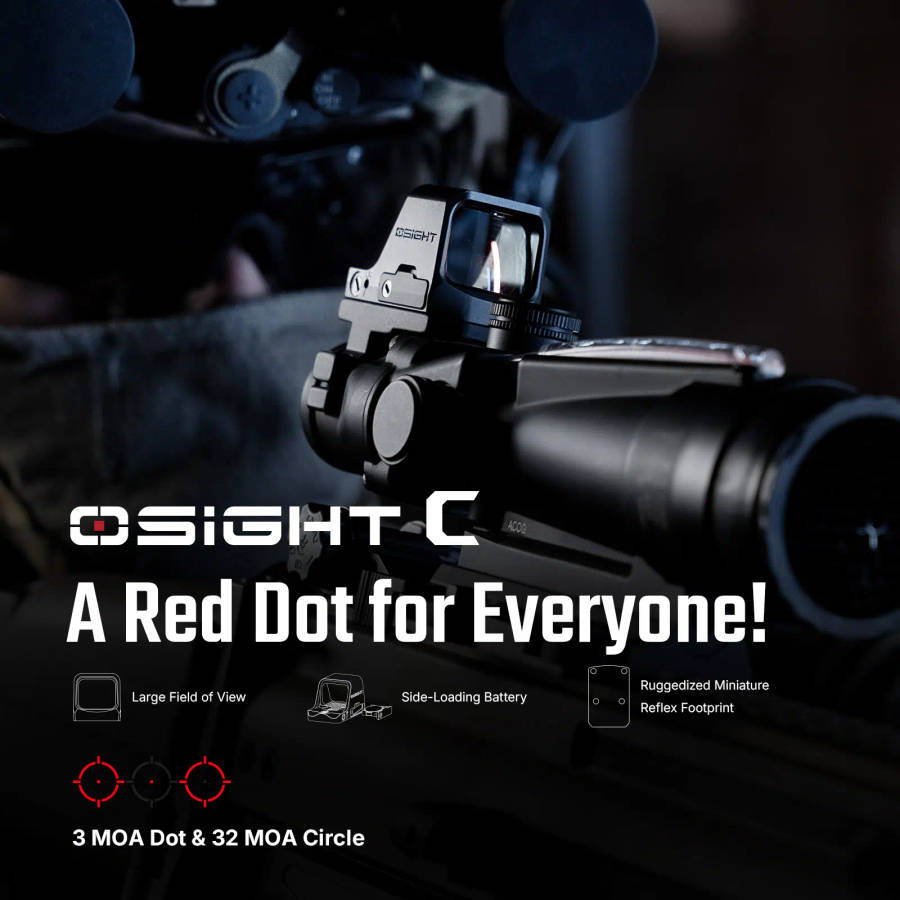 Olight Osight C 3 MOA Red or Green Dot Sight with RMR Footprint