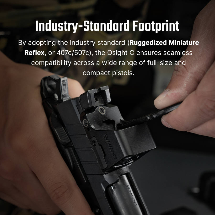 Olight Osight C 3 MOA Red or Green Dot Sight with RMR Footprint