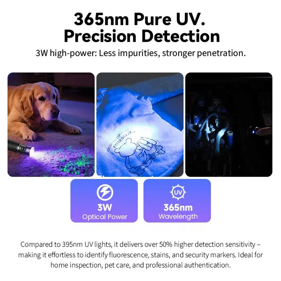 Sofirn SR23 3300 Lumen 200m + 365nm UV Rechargeable Flashlight