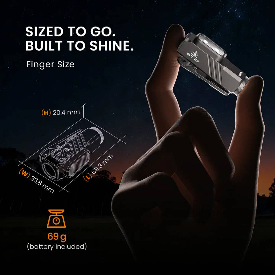 Sofirn ST10 Clip-on Mini Flashlight - 1000 Lumens 3-in-1 EDC with Magnetic Tailcap, Red Light & R...