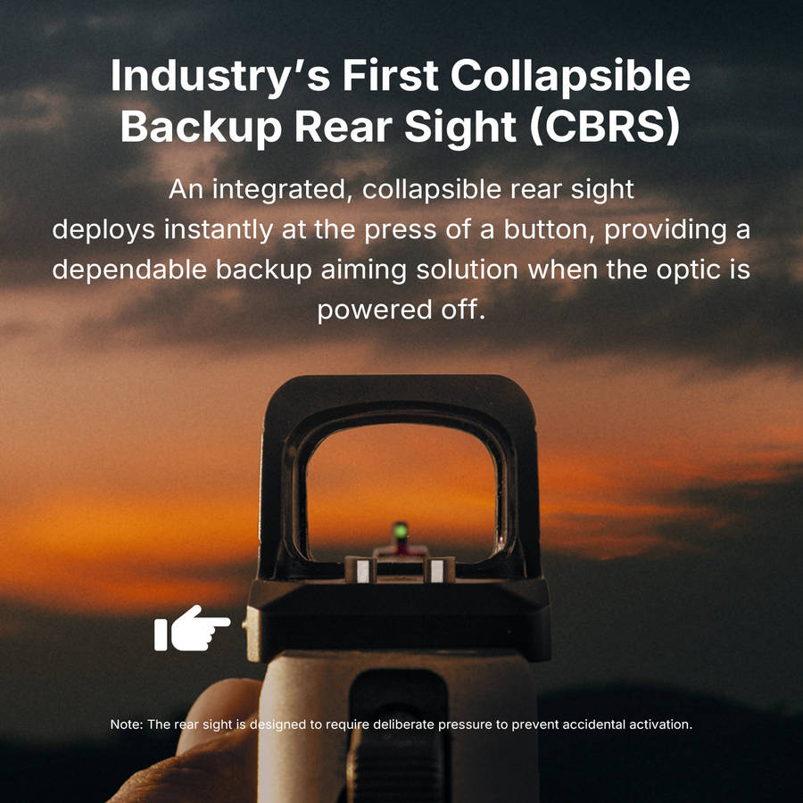 Olight Osight XR Enclosed Red Dot Sight with RMR Footprint