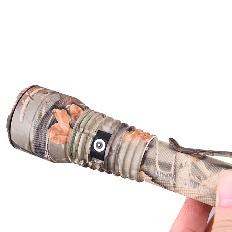 Powertac Huntsman XLT 1200 Lumen 1000m Throw Rechargeable Tactical Flashlight