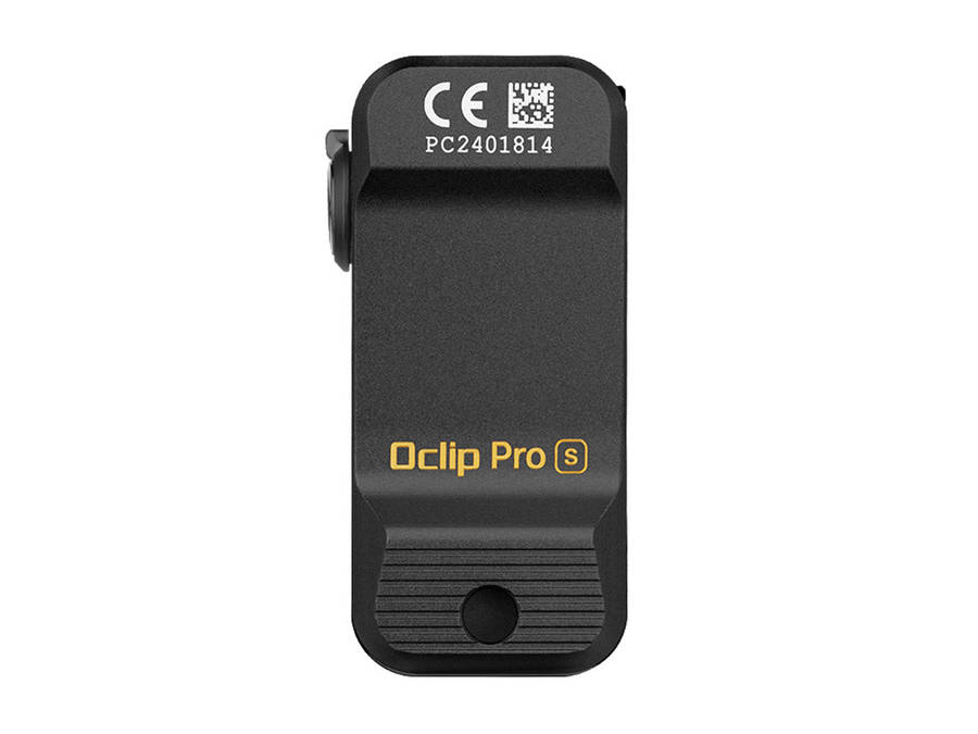 Olight Oclip Pro S 600 Lumens Compact Clip-On EDC Flashlight with White, RGB & 365nm UV Light