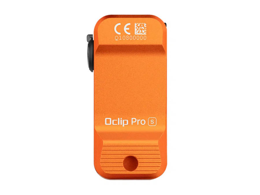Olight Oclip Pro S 600 Lumens Compact Clip-On EDC Flashlight with White, RGB & 365nm UV Light