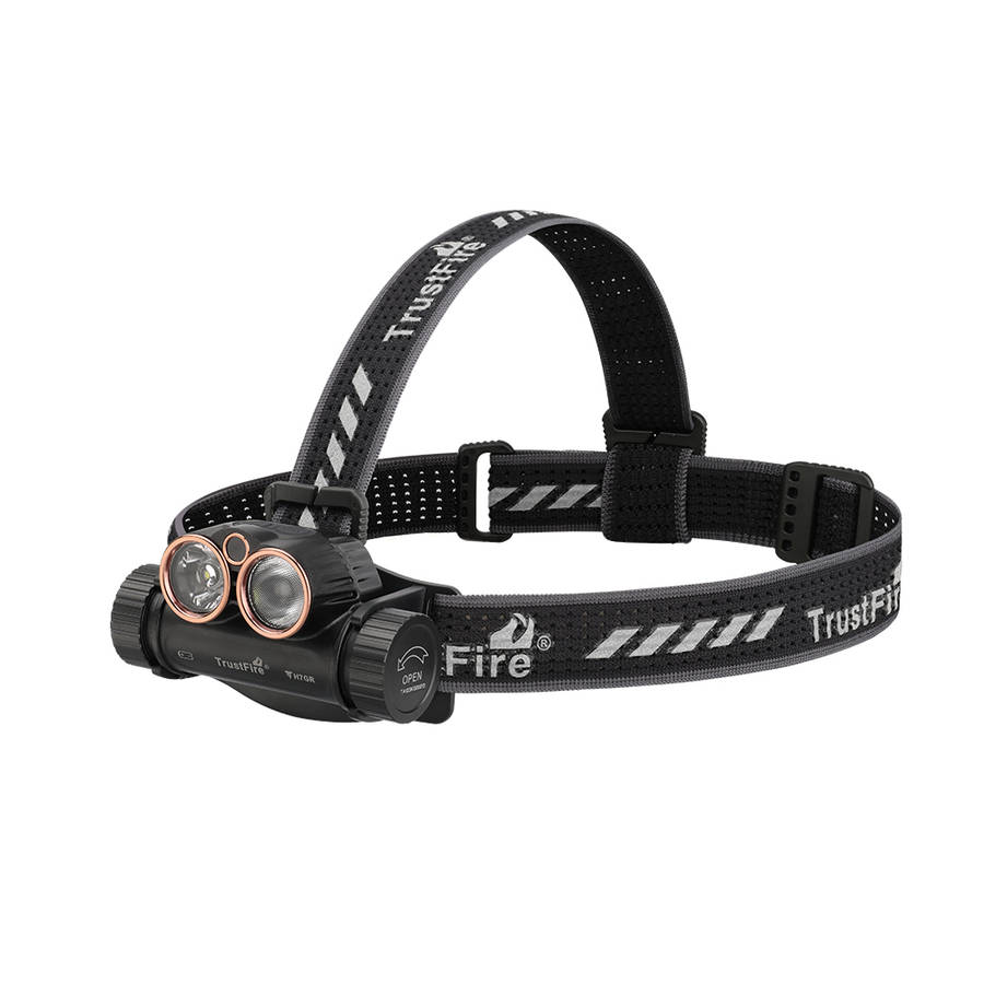 Trustfire H7GR Sensor Headlamp  1800 Lumens Dual Beam with Infrared Motion Sensor