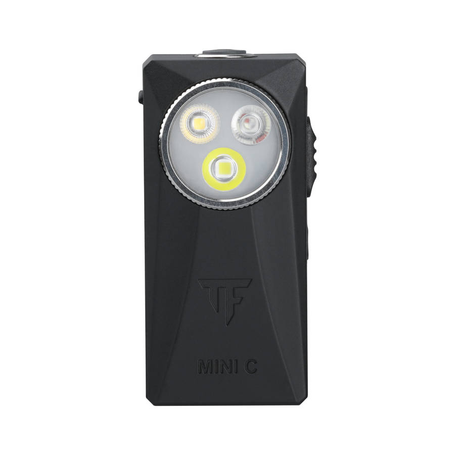 Trustfire Mini C 800lm, 80m Multifunctional Clip-On EDC Flashlight  White Spot, High-CRI Flood...