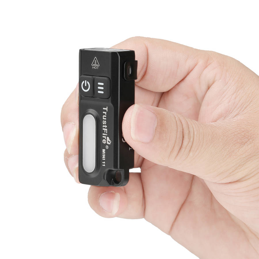TrustFire Mini11 Multi-Functional EDC Flashlight  750 Lumens White + Color Side Light, Magneti...