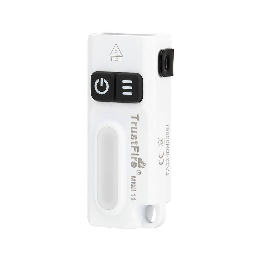 TrustFire Mini11 Multi-Functional EDC Flashlight  750 Lumens White + Color Side Light, Magneti...