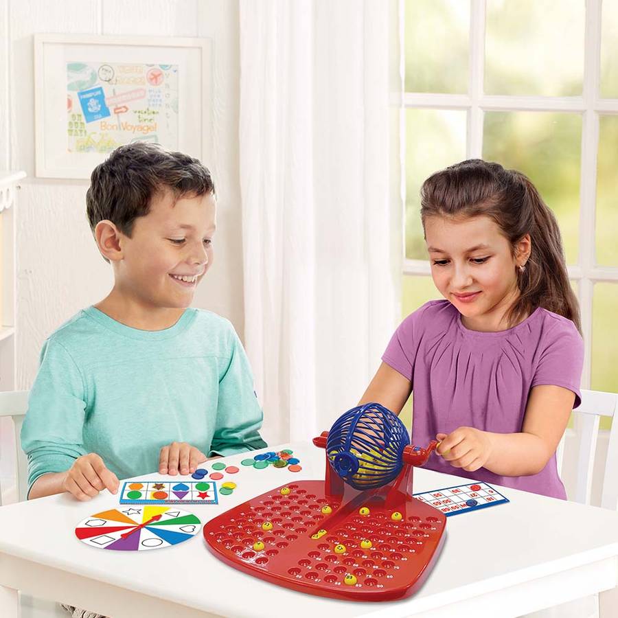 Ambassador - 2-in-1 - Classic Bingo & Colour and Shape Lotto- Damaged Packaging